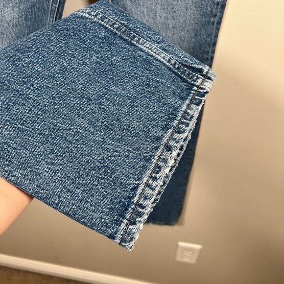 Rails Sunset High Rise Slim Flare Jeans Size 24 Medium Wash Blue Denim - Picture 6 of 11